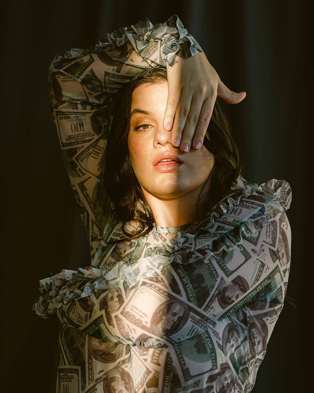 RICHIE RICH MESH TOP