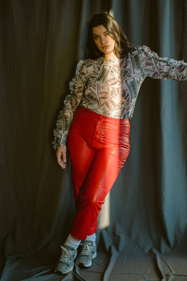 RICHIE RICH MESH TOP