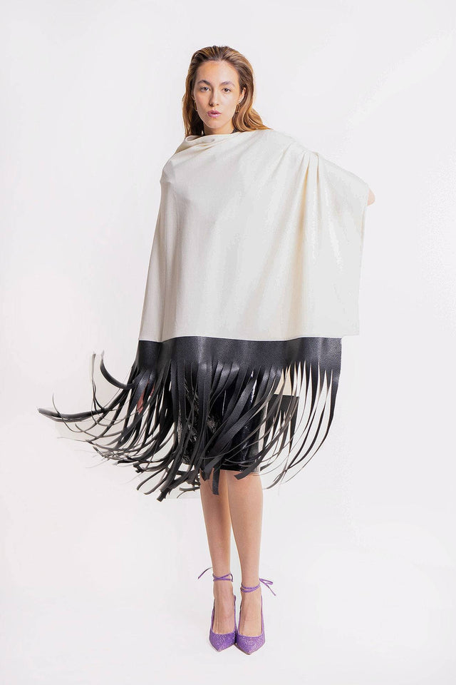 PONCHO LANA FLECOS