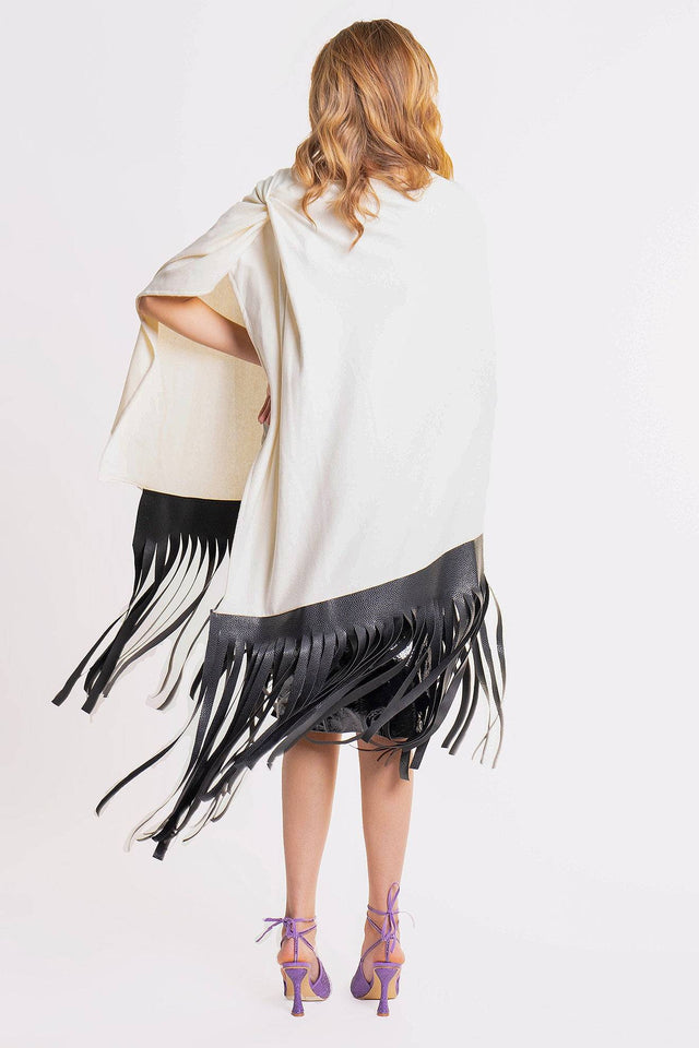 PONCHO LANA FLECOS