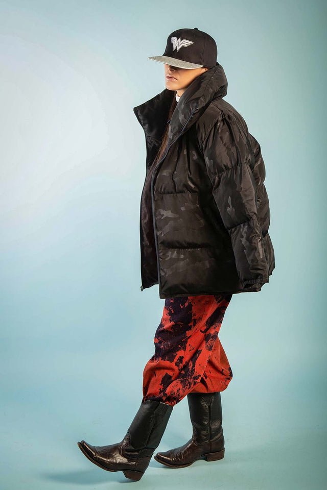 CHAMARRA PUFFER CAMO
