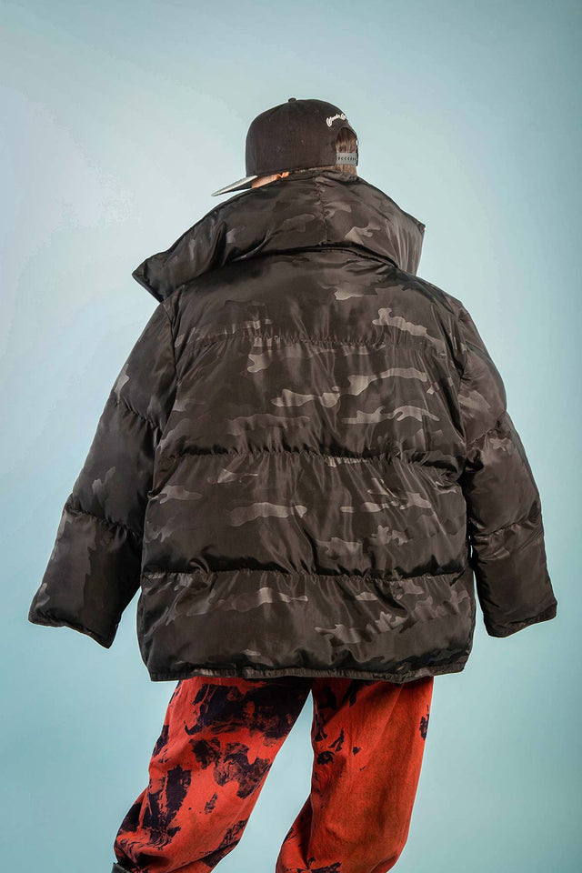 CHAMARRA PUFFER CAMO