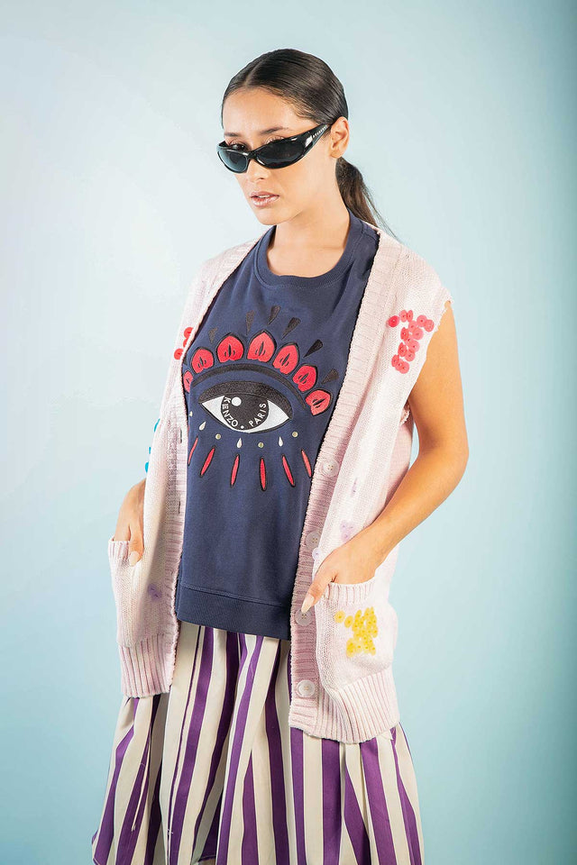 KENZO UPCYCLED PULLOVER