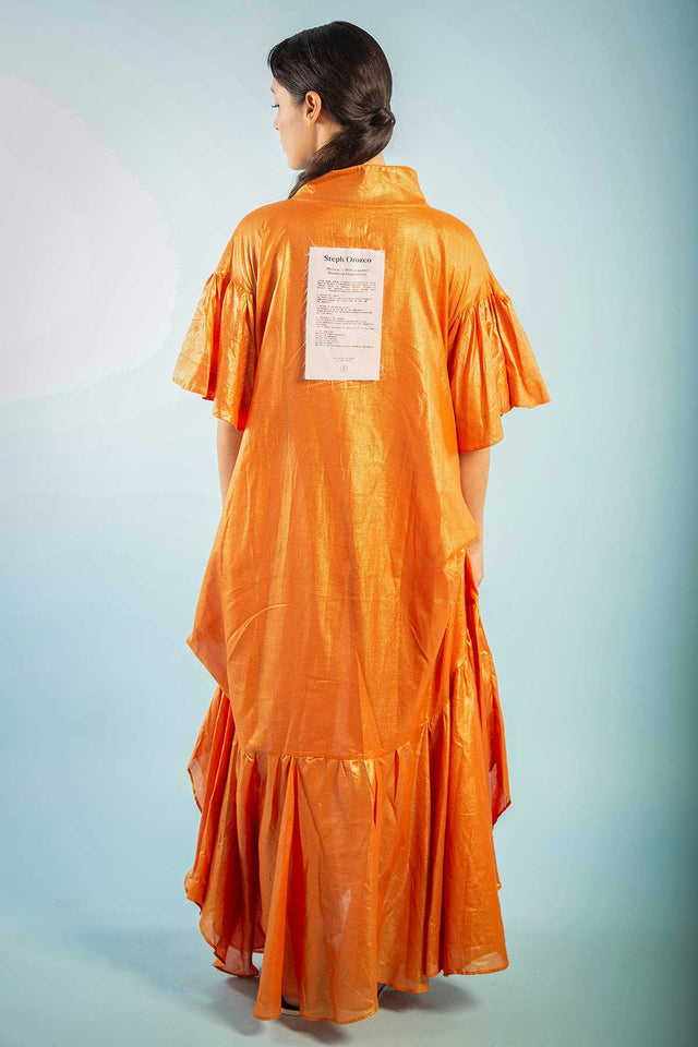 NEFFI DRESS- PUMPKIIN Neffi