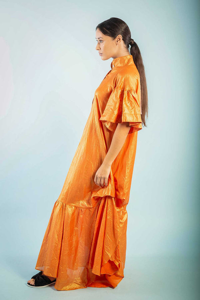 NEFFI DRESS- PUMPKIIN Neffi