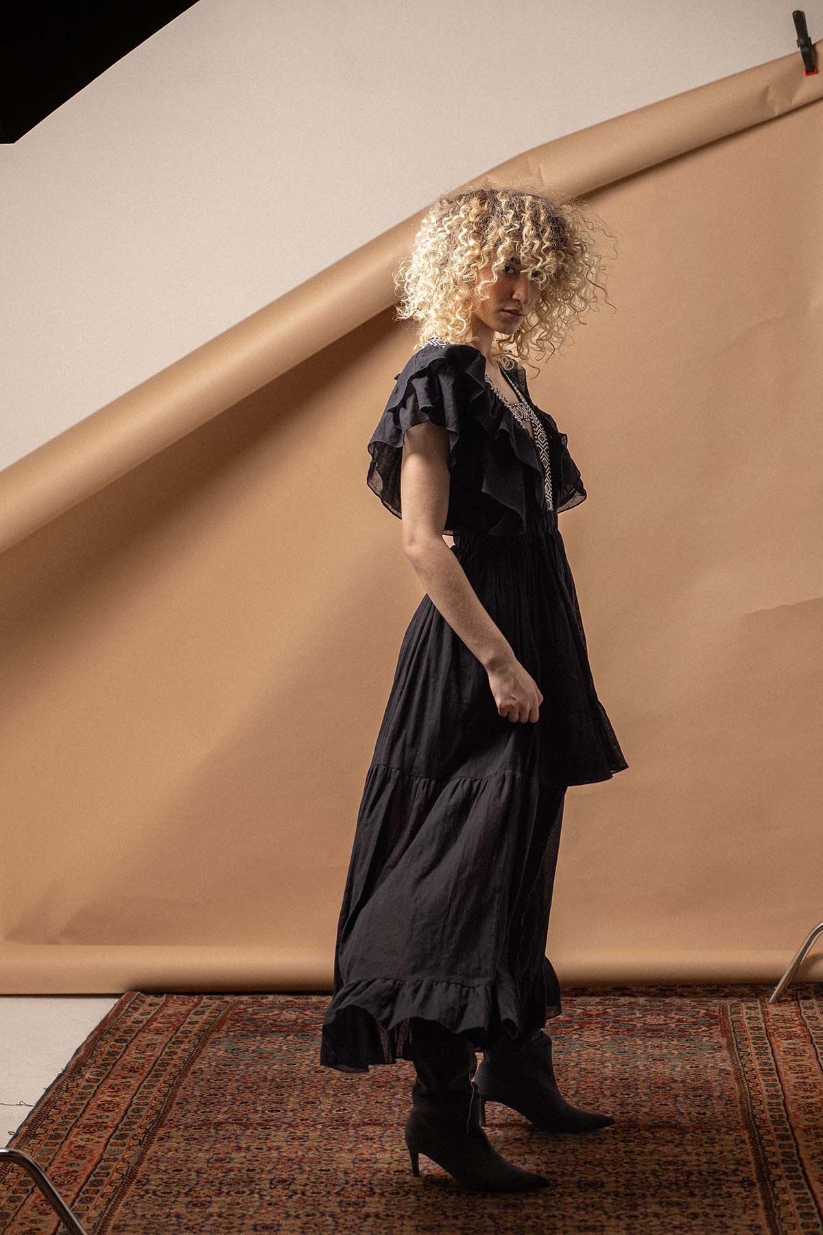 Ruffled Annia Dress