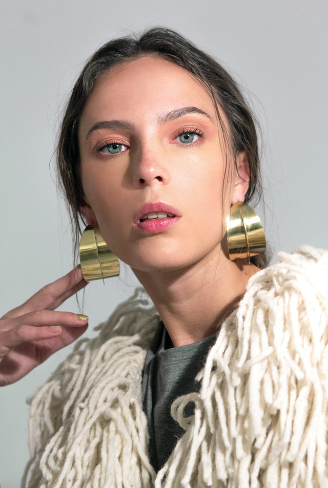 ARRACADAS DOBLE HOJA - NAKED BOUTIQUE