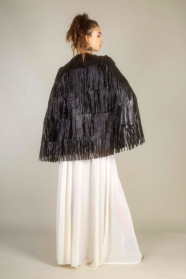CAPA HECHA A MANO DE FLECOS - NAKED BOUTIQUE