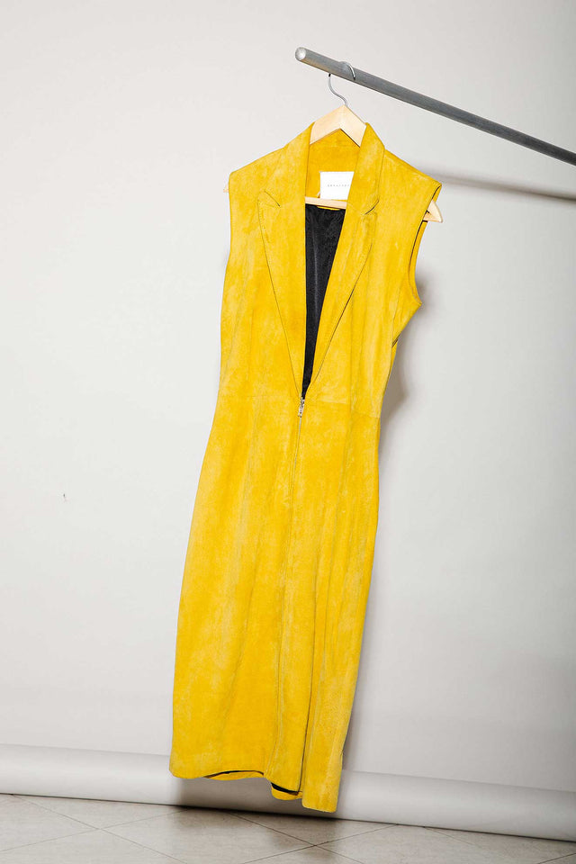 CHALECO-VESTIDO DE ANTE - NAKED BOUTIQUE