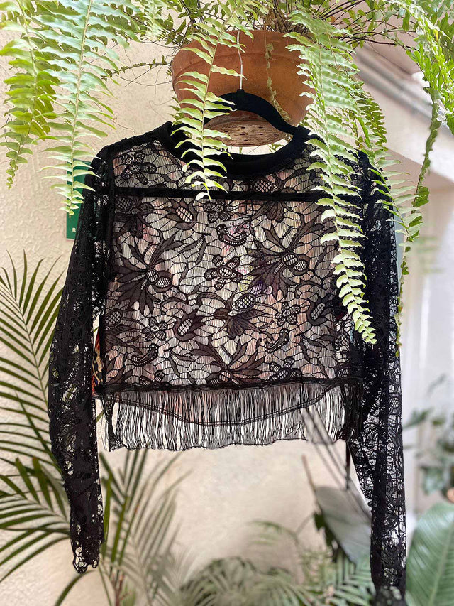 CROP TOP VIRGIN LACED - NAKED BOUTIQUE