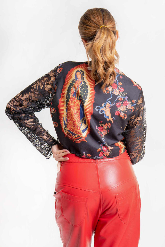 CROP TOP VIRGIN LACED - NAKED BOUTIQUE