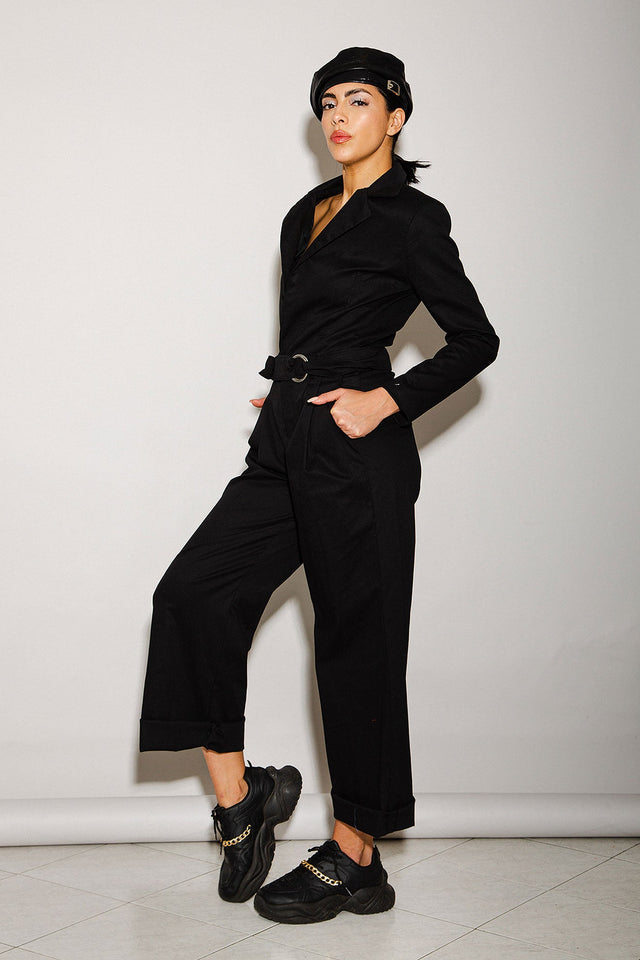 DEEP V JUMPSUIT - NAKED BOUTIQUE