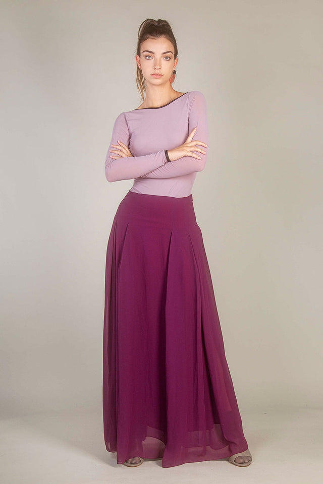 FALDA MARSALA - NAKED BOUTIQUE