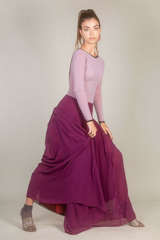 FALDA MARSALA - NAKED BOUTIQUE