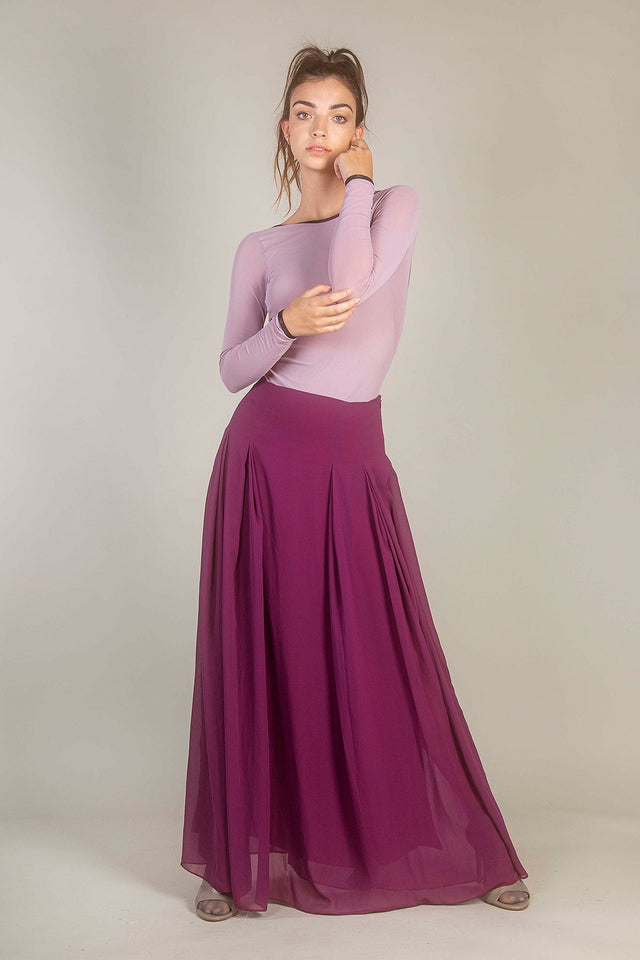 FALDA MARSALA - NAKED BOUTIQUE