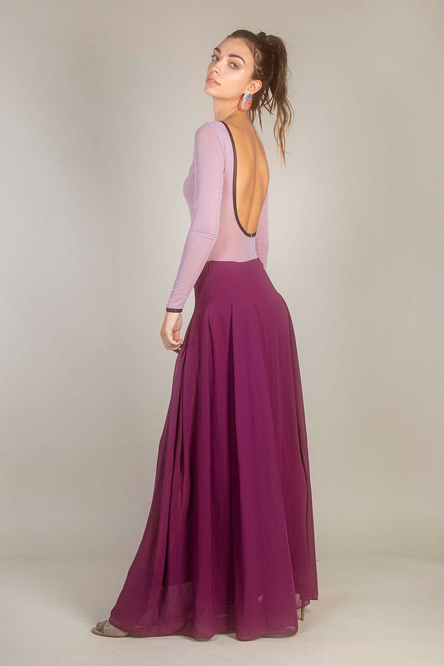 FALDA MARSALA - NAKED BOUTIQUE