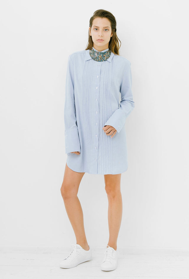 MINI VESTIDO GUAYABERA - NAKED BOUTIQUE
