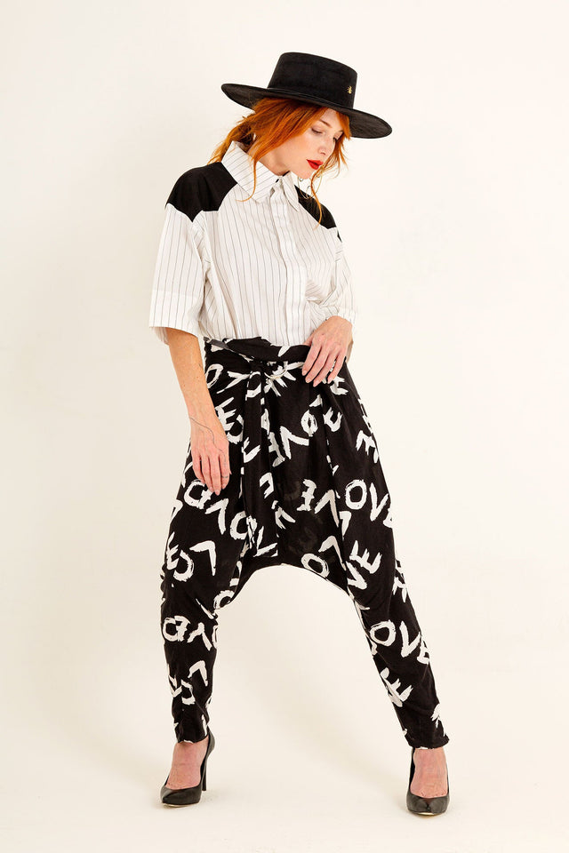 PANTALONES HAREM LOVE - NAKED BOUTIQUE