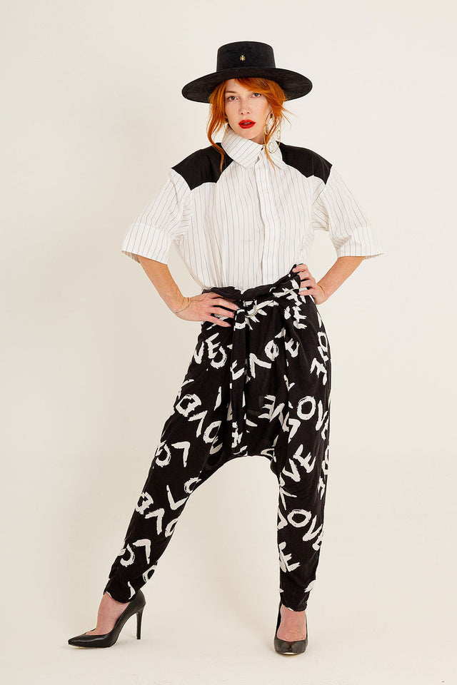PANTALONES HAREM LOVE - NAKED BOUTIQUE