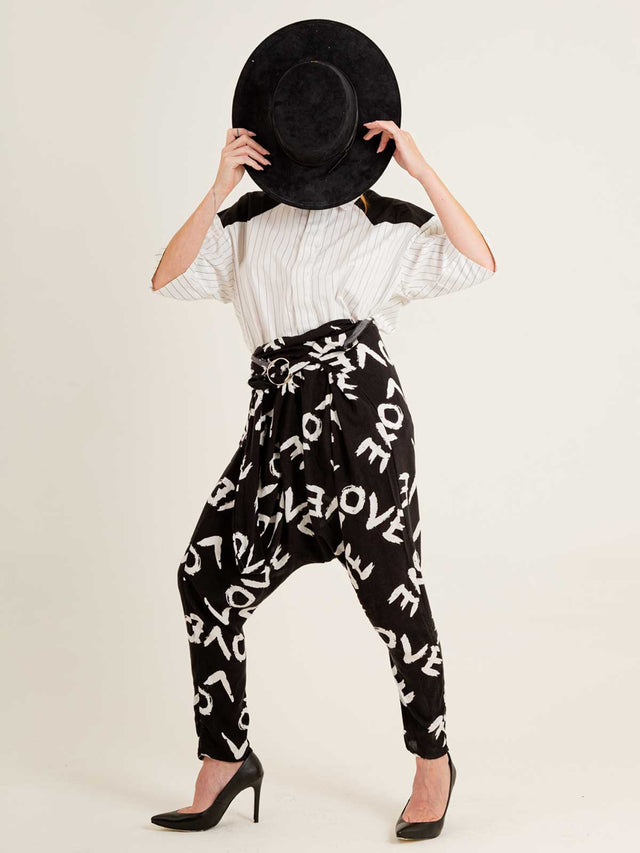 PANTALONES HAREM LOVE - NAKED BOUTIQUE