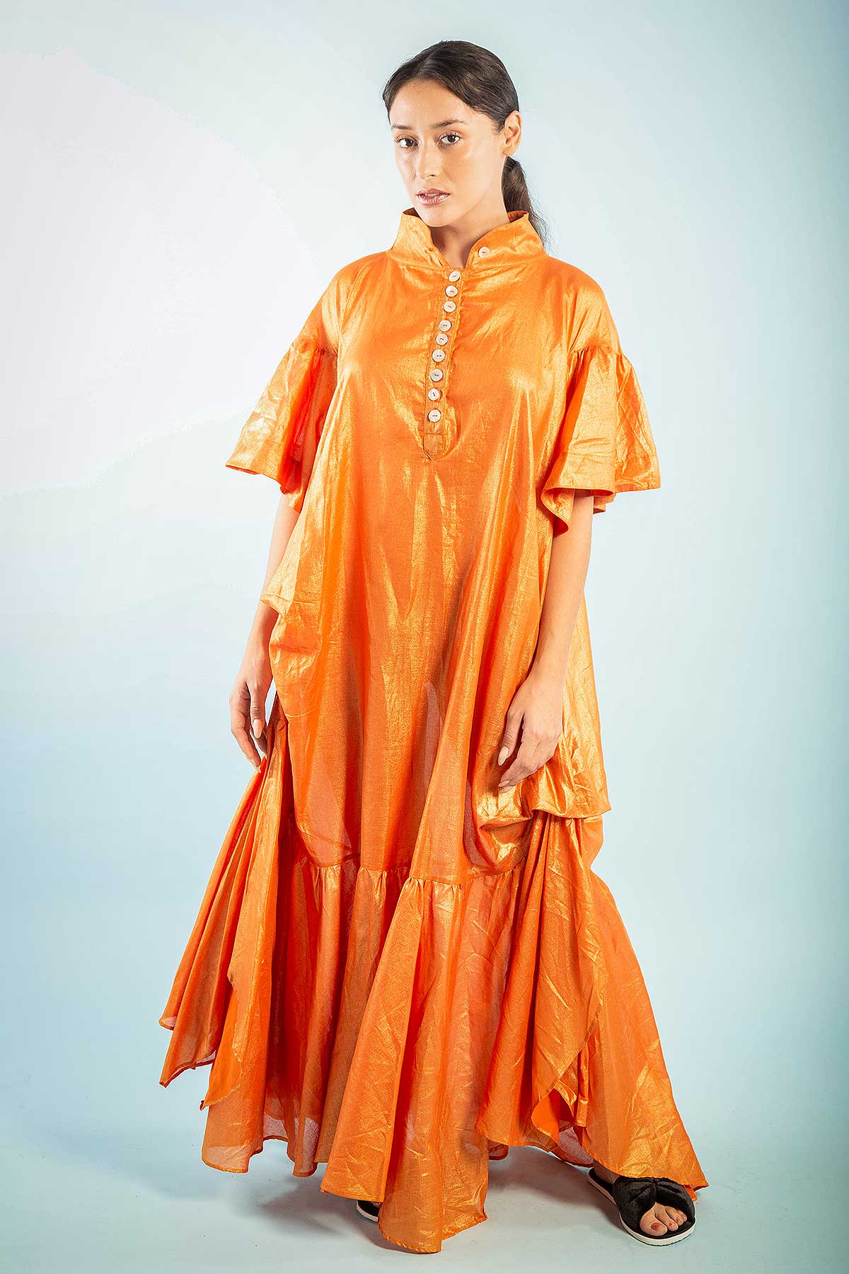 NEFFI DRESS- PUMPKIIN Neffi