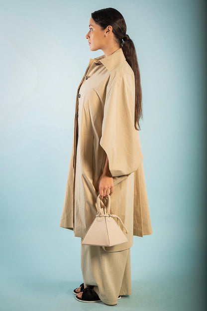 NAPKIN TRENCH COAT