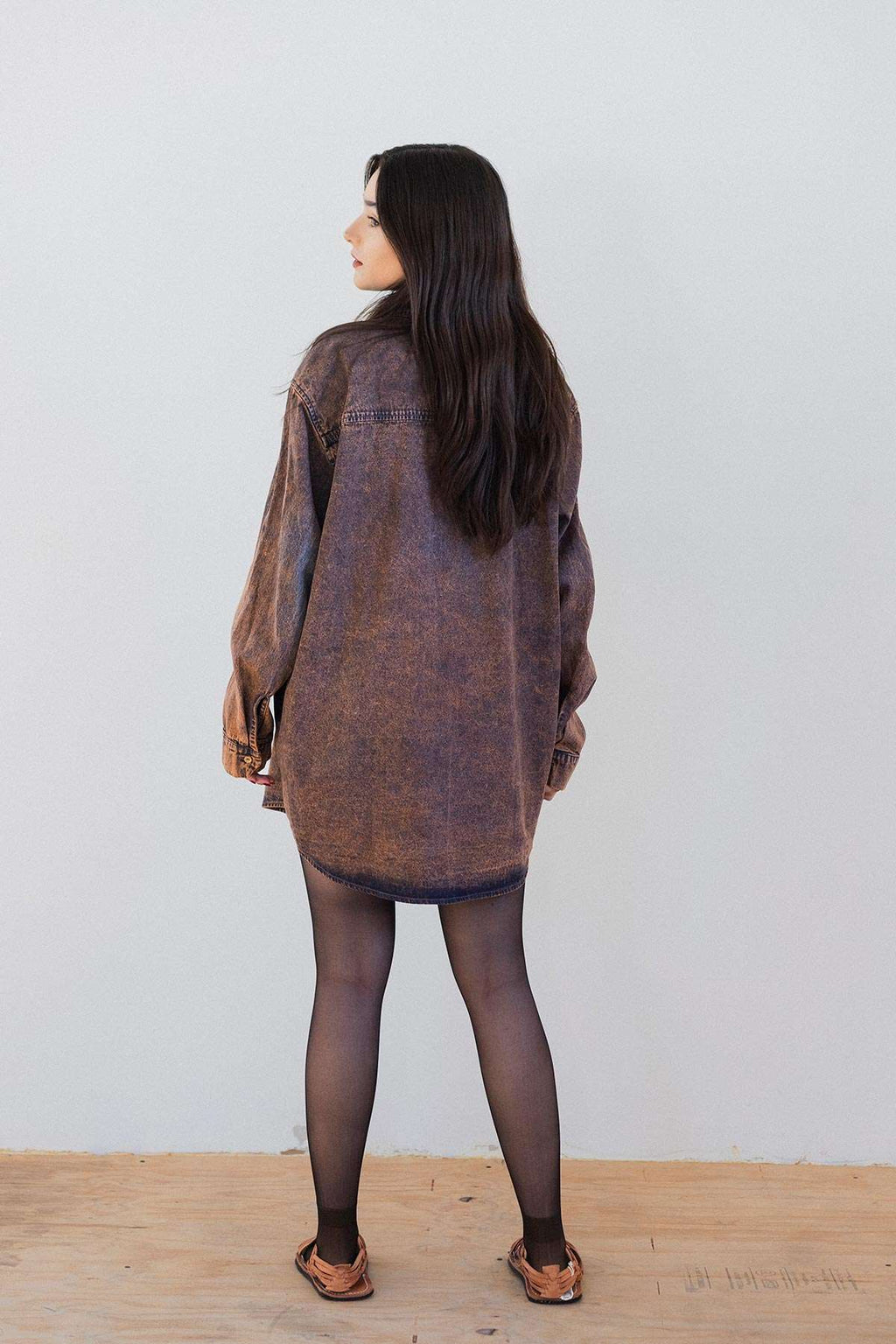 CAMISA URBAN BLEACHED UNITALA CH-G SALMON