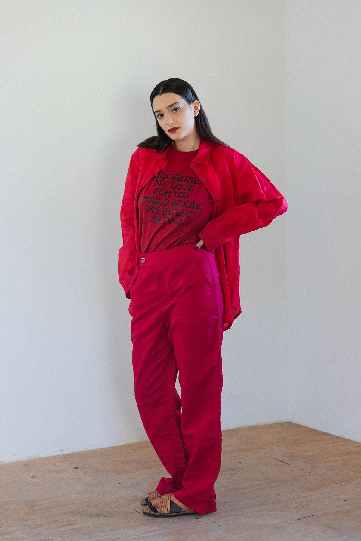 BECAUSE MY LOVE FOR YOU WOULD BREAK MY HEART TEE