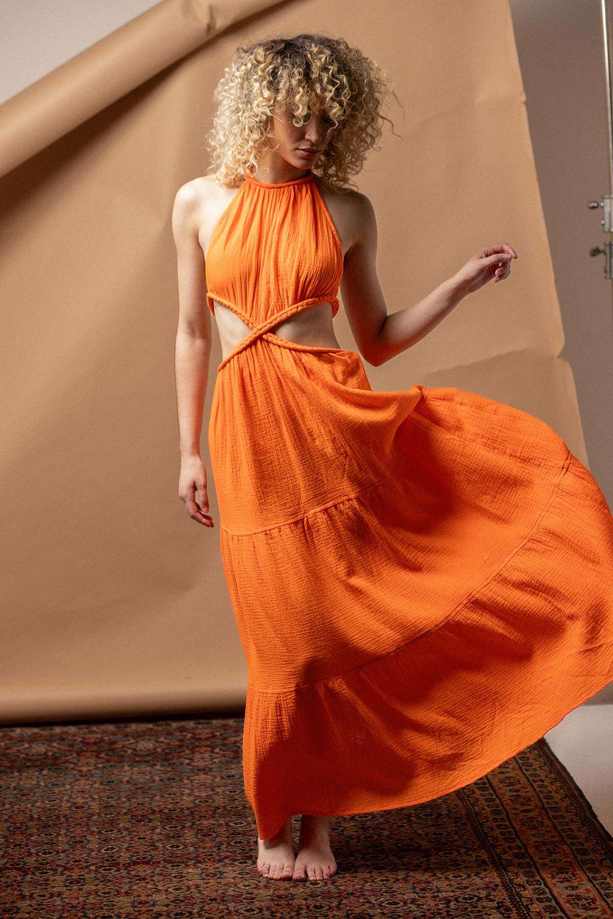 VESTIDO MIRSA TRENZADO