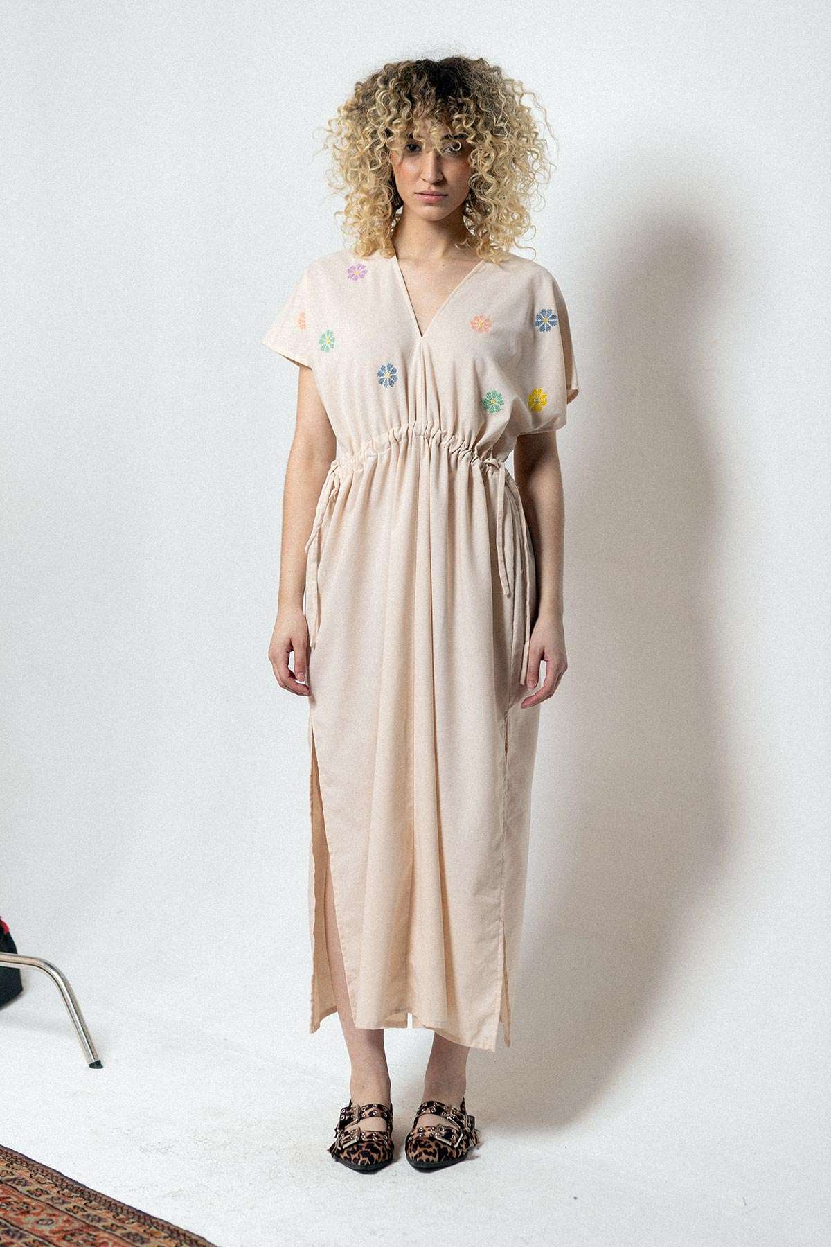 VESTIDO IXCHEL BORDADO