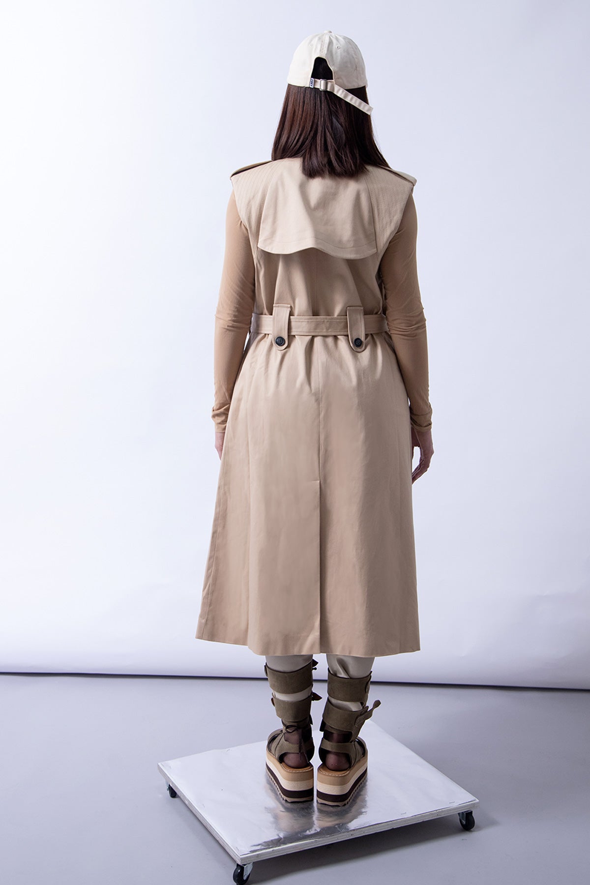 SILVIE LIGHT TRENCH VEST