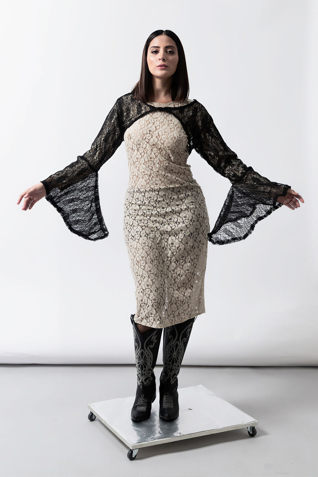 CONJUNTO ENCAJE DOS PIEZAS