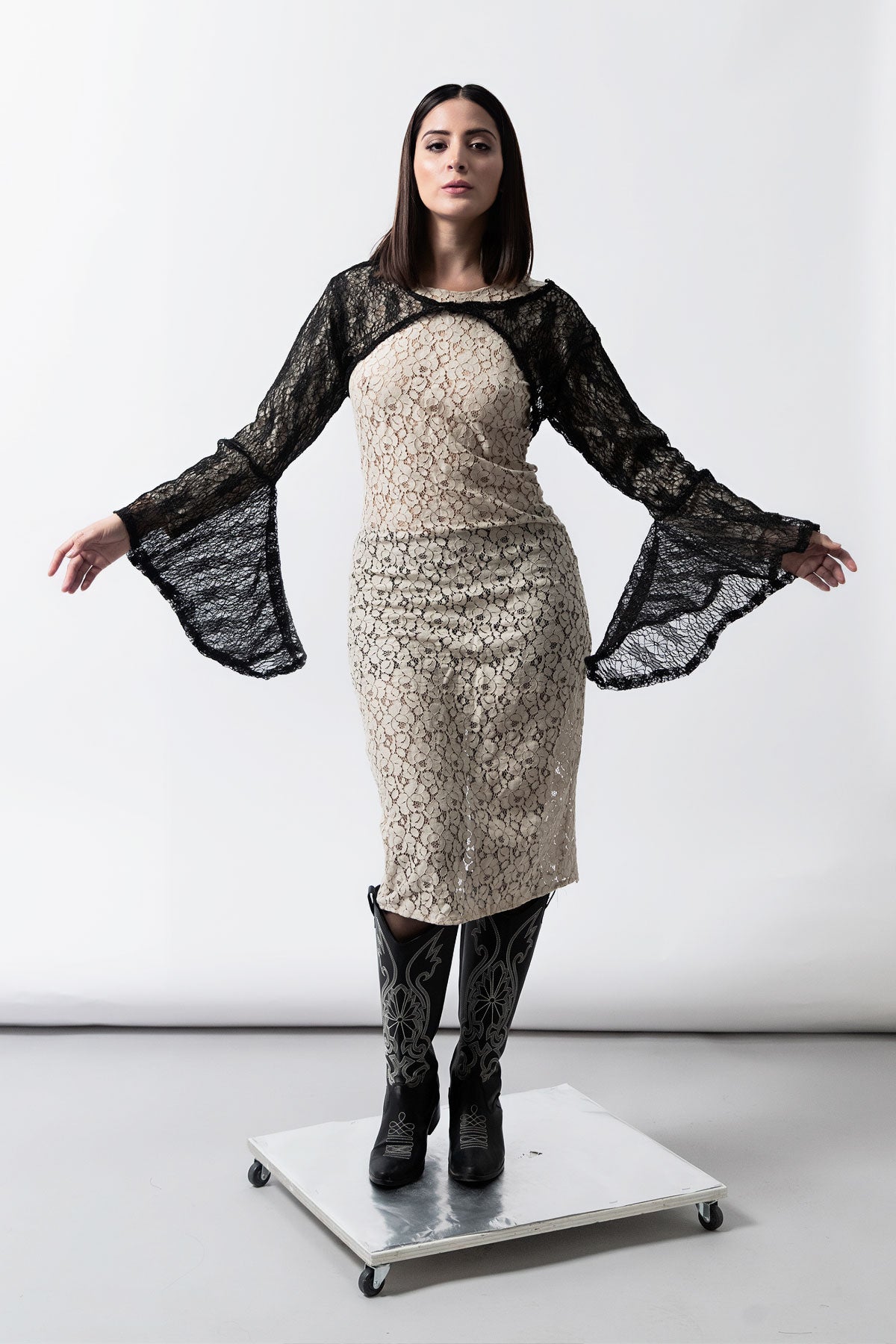 CONJUNTO ENCAJE DOS PIEZAS