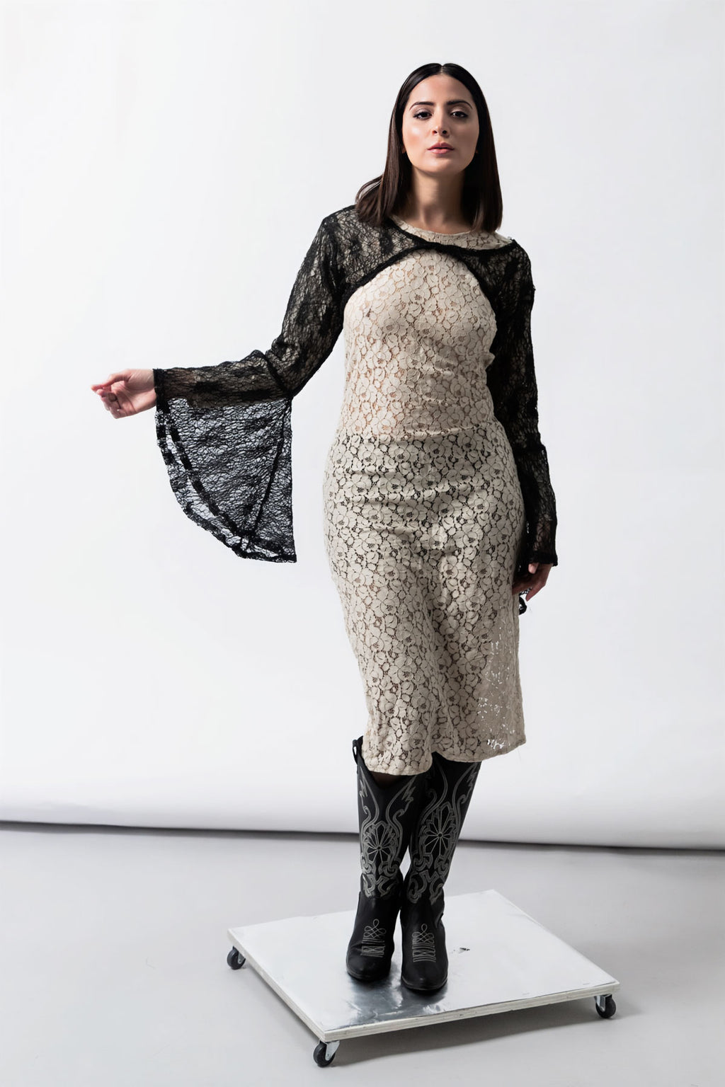 CONJUNTO ENCAJE DOS PIEZAS