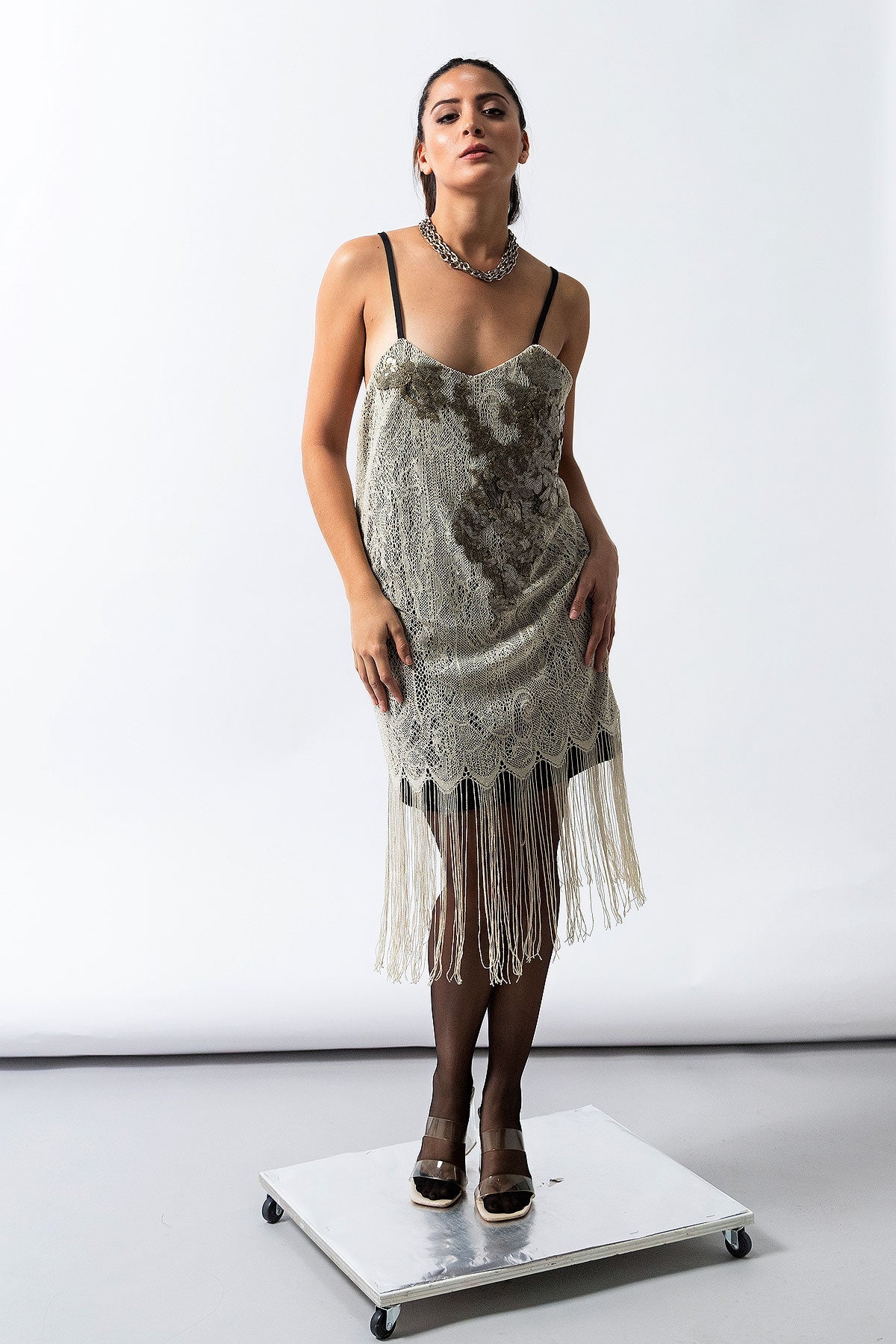 VESTIDO FRINGE