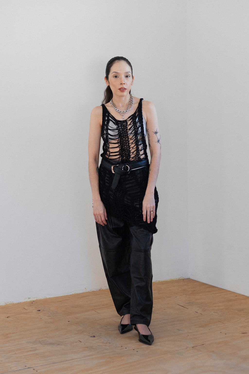 Oil Weave Dress