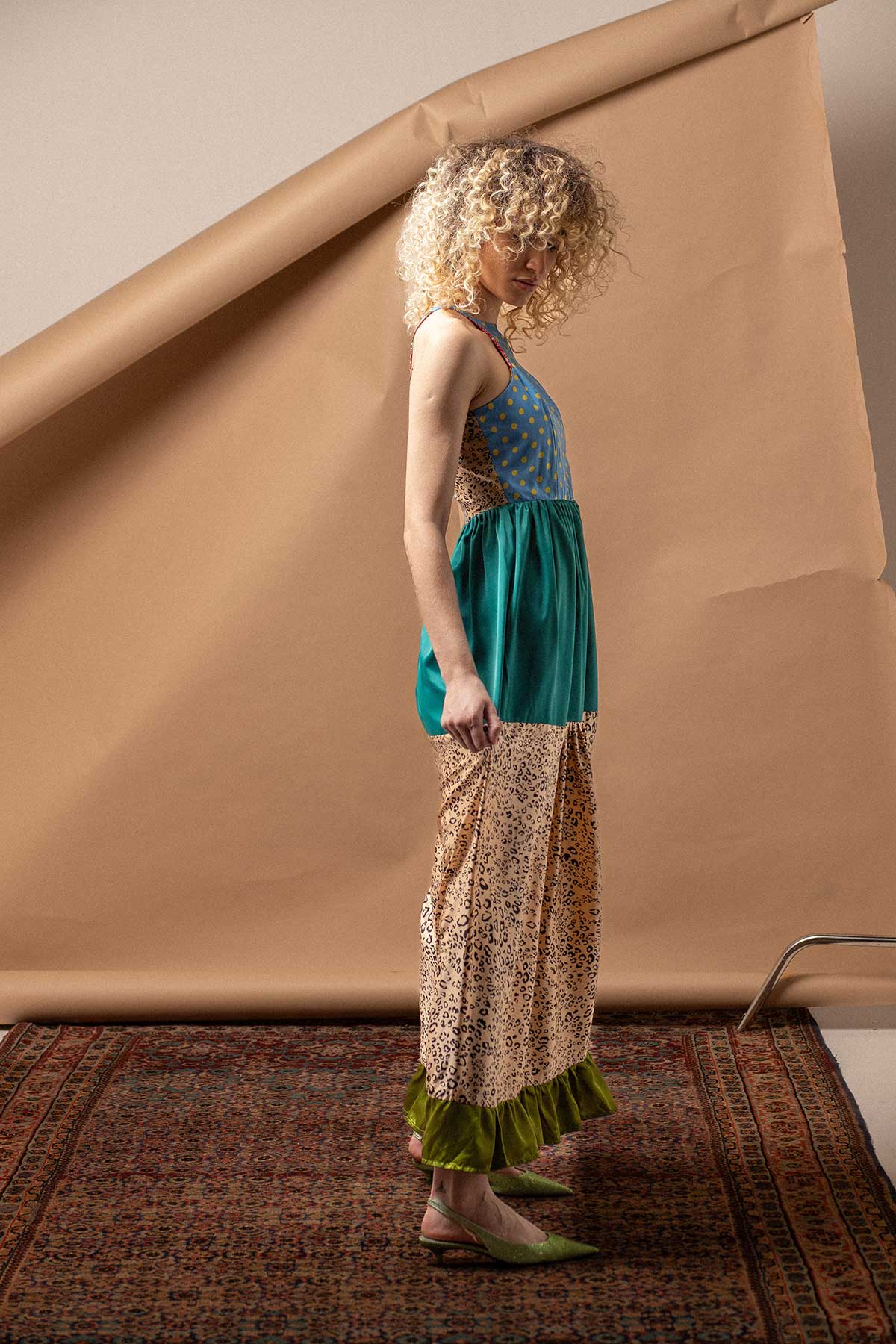 HALTERED DRESS