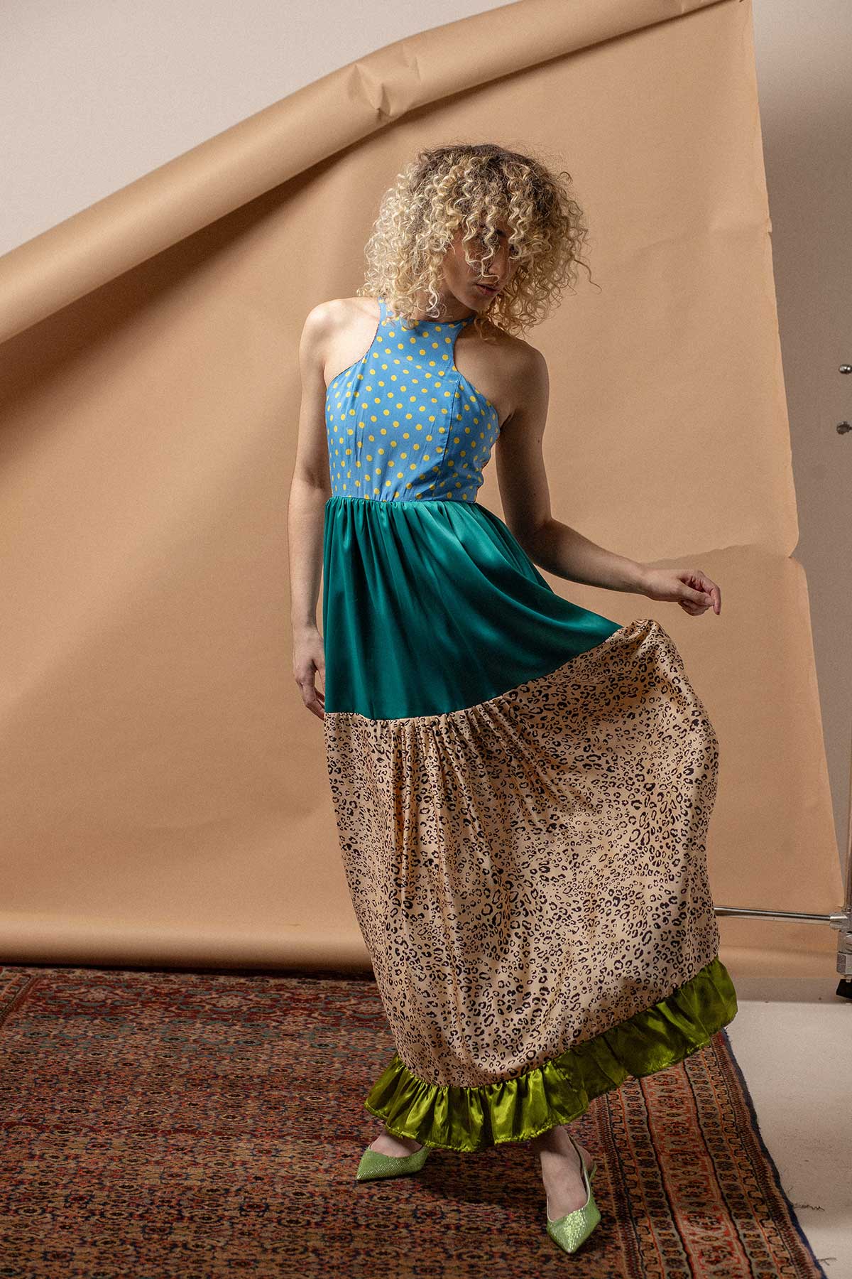 HALTERED DRESS