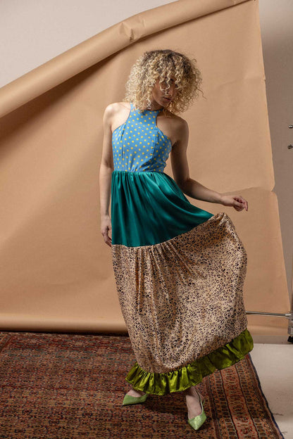HALTERED DRESS
