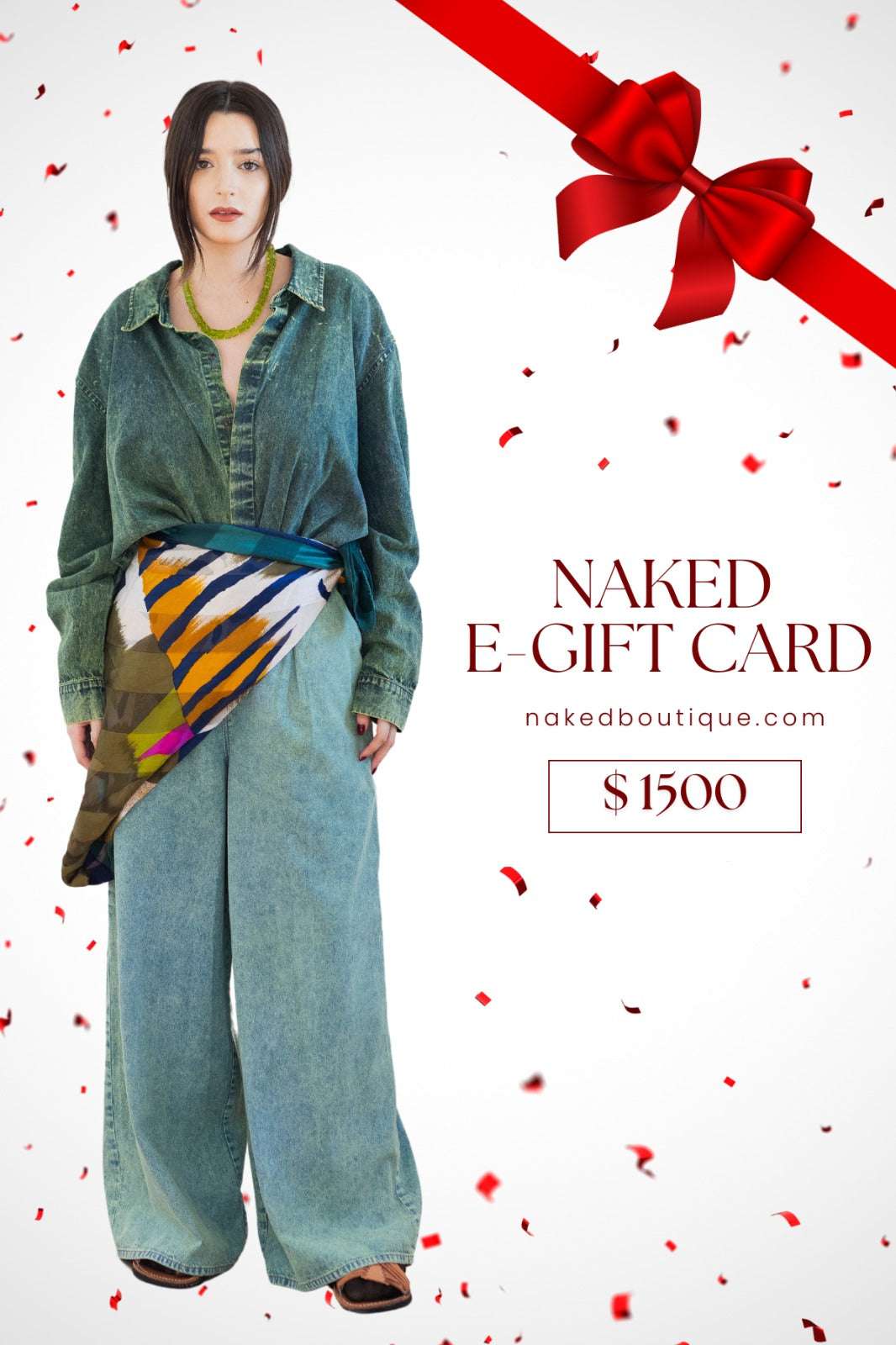 NAKED E-GIFT CARD 1500 MXN
