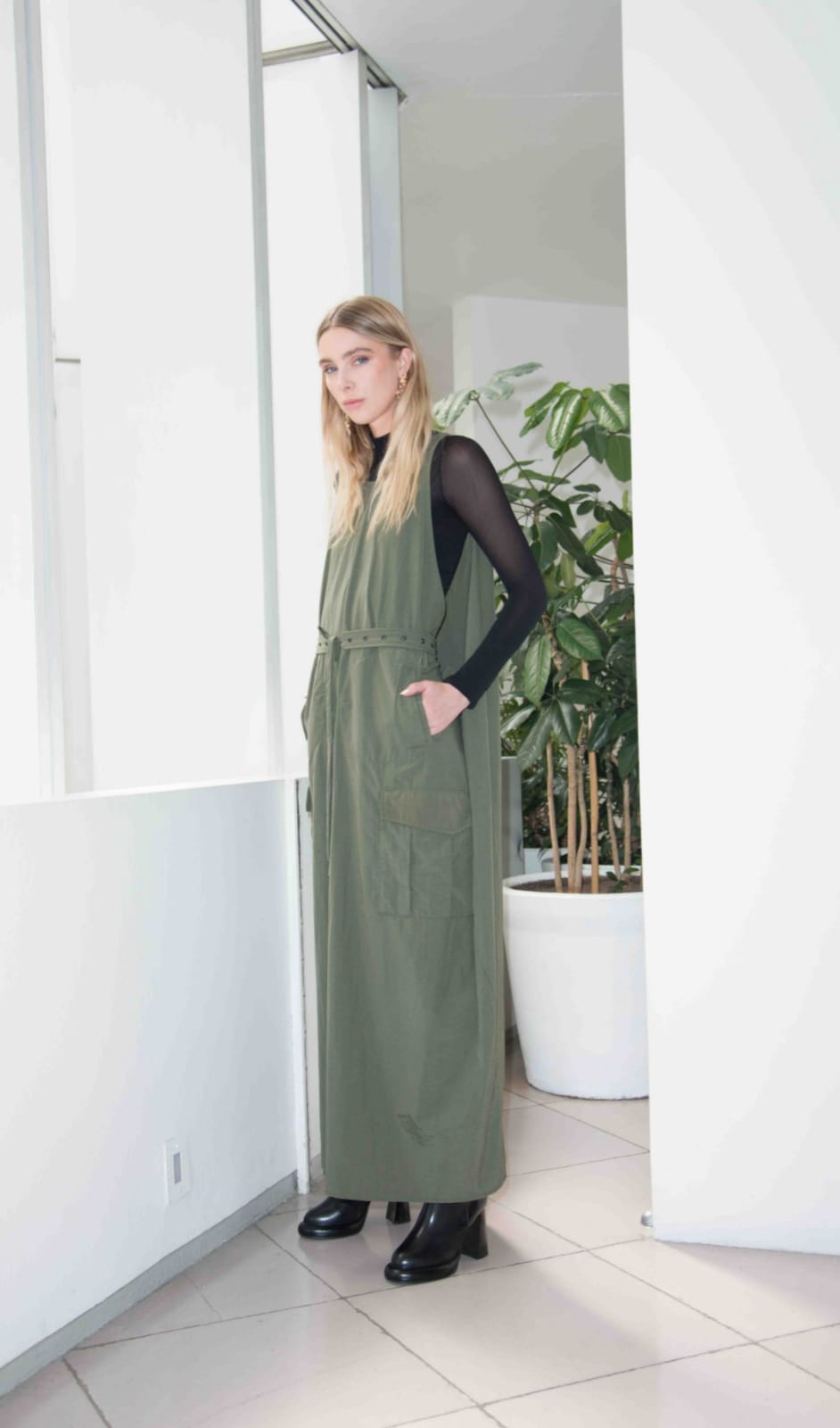 VESTIDO COCOON