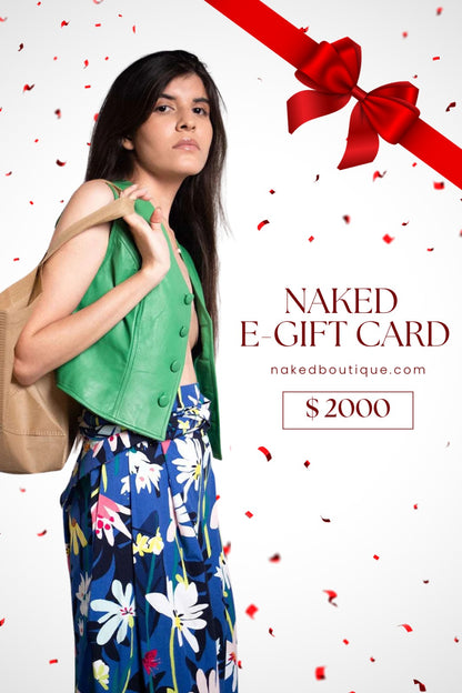 NAKED E-GIFT CARD