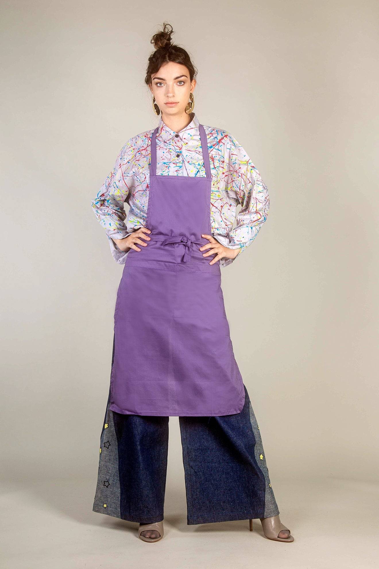 PURPLE RAIN APRON