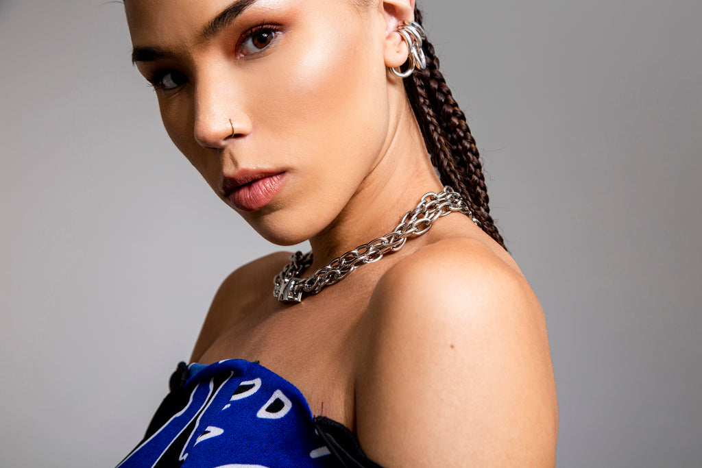 TRIPLE CHAIN ​​CHOKER