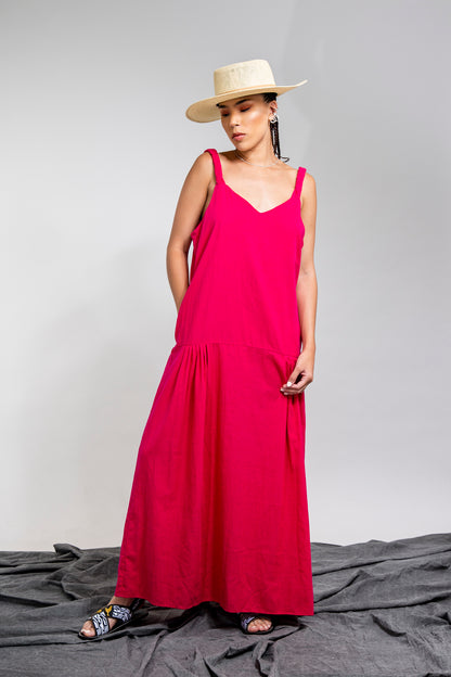 MAXI VESTIDO TRENZAS