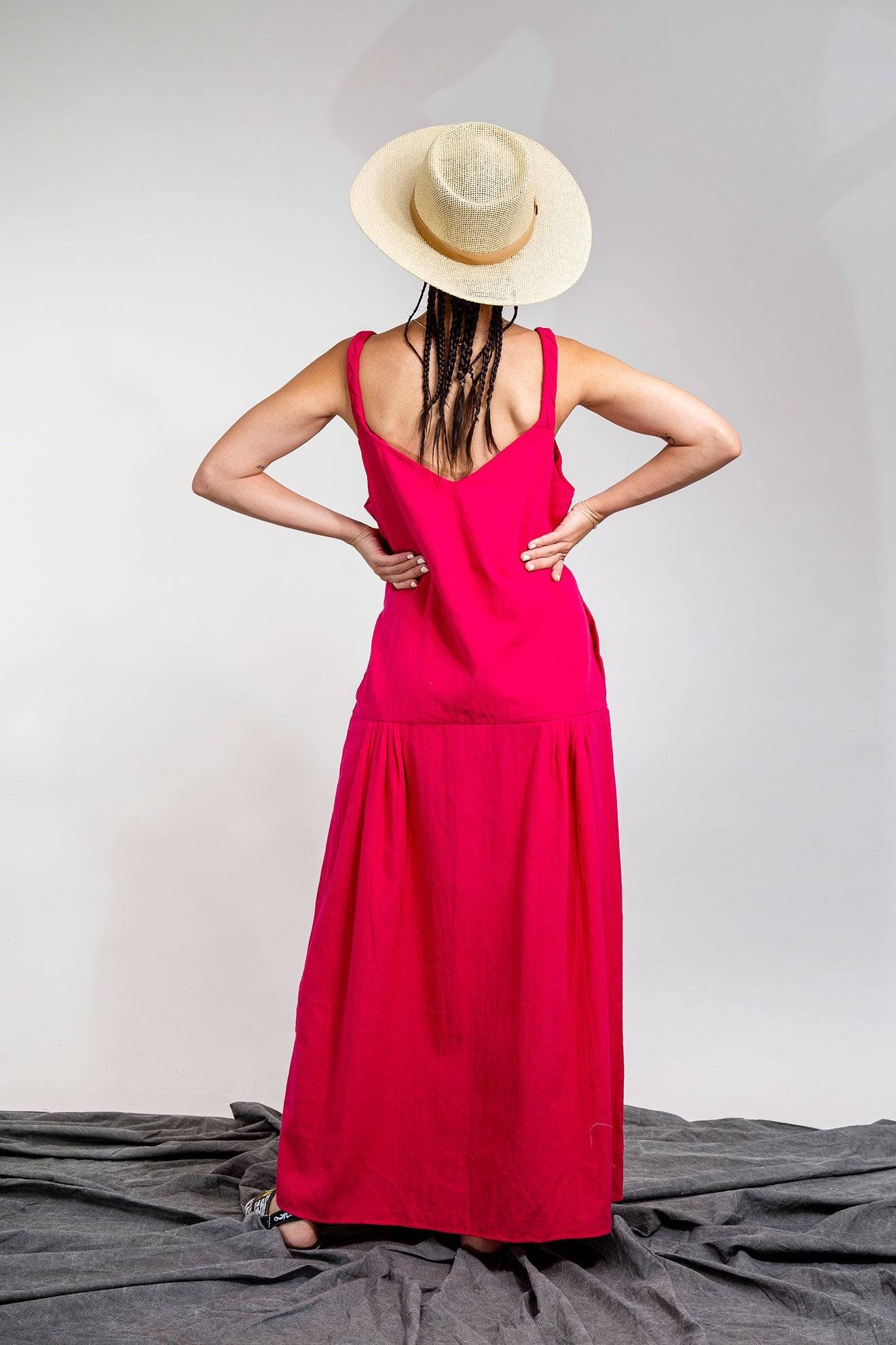 MAXI VESTIDO TRENZAS - NAKED BOUTIQUE