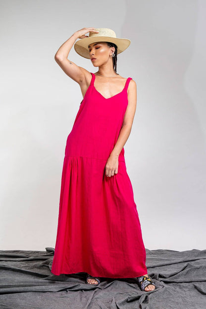 MAXI VESTIDO TRENZAS - NAKED BOUTIQUE