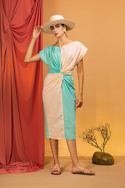 VESTIDO MARABOUT