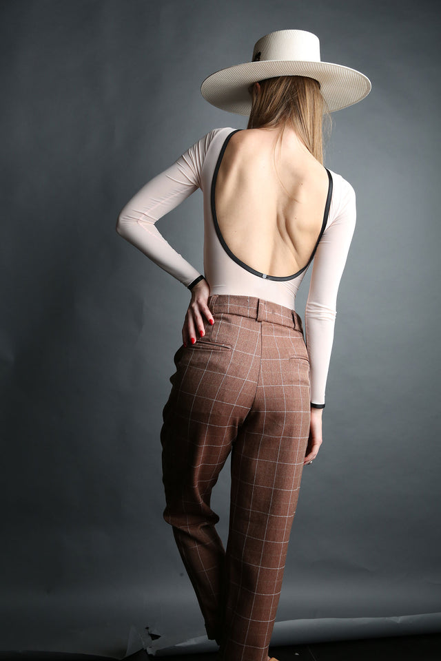 TAILORED CHECK TROUSERS
