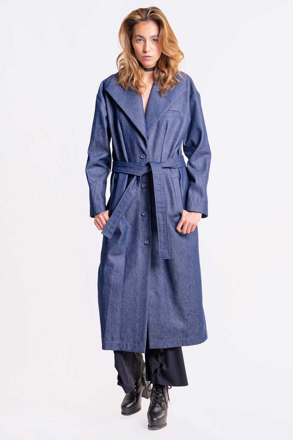 GABARDINA DE MEZCLILLA - NAKED BOUTIQUE